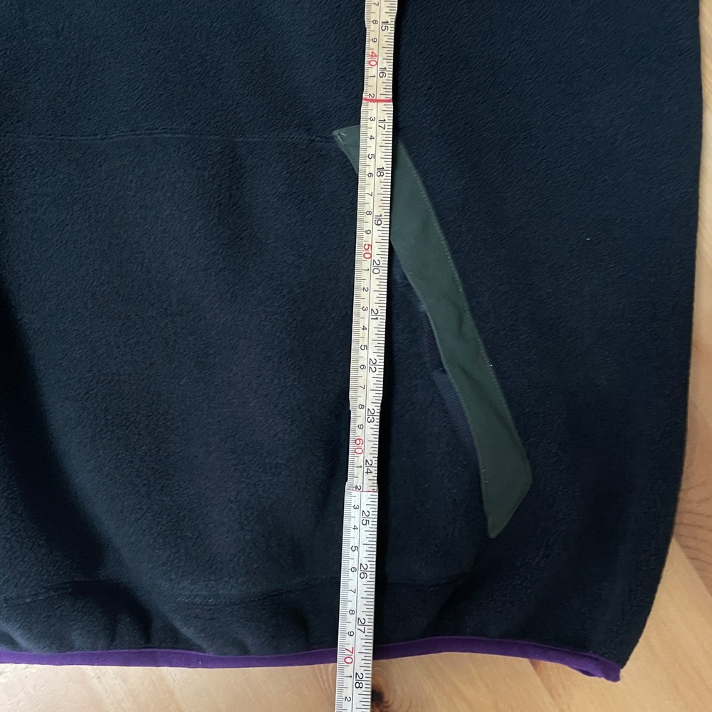 Nike ACG Mens Half Zip Sherpa Fleece Hoodie Black Purple AJ1987-010 M Gorpcore - Picture 11 of 11